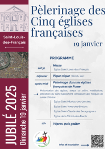 Pèlerinage des cinq églises françaises